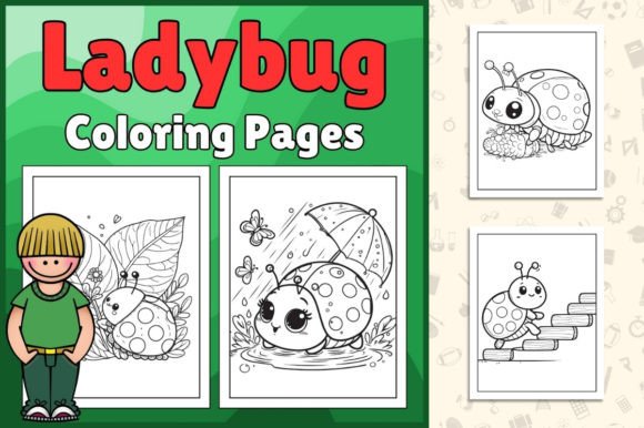 Ladybug Coloring Book for Preschoolers: A Creative Back-to-School Resource