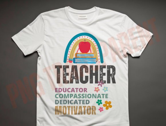 Retro Teacher Png and Teacher Life Png