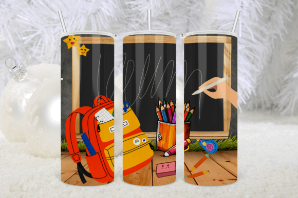 Student Daily Affirmations Skinny Tumbler