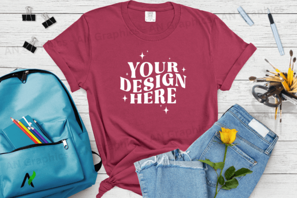 The Rise of Comfort Colors 1717 Mockup - 016 in the World of T-Shirt Design