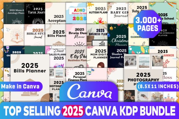 Top Selling 2025 Canva Kdp Interiors: A Guide to Choosing the Right Print-Ready Templates