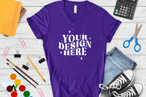 What Is the Bella Canvas 3005 V-Neck Mockup - 034 and Why It Matters